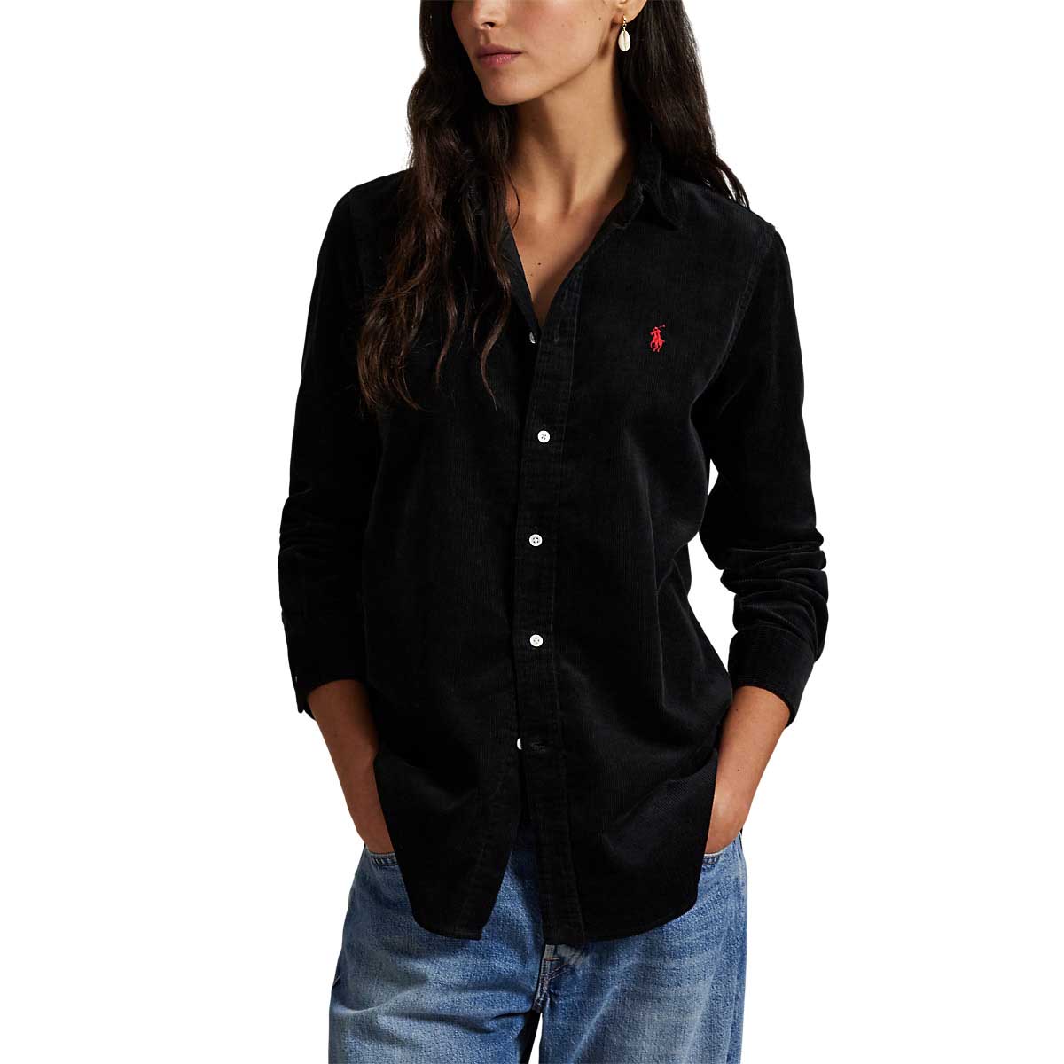 Polo Ralph Lauren Stretch Slim Fit Cotton Corduroy Shirt